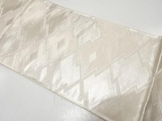 JAPANESE FUKURO OBI / UNUSED / WOVEN MATSUKAWABISHI(NON-TAILORED)